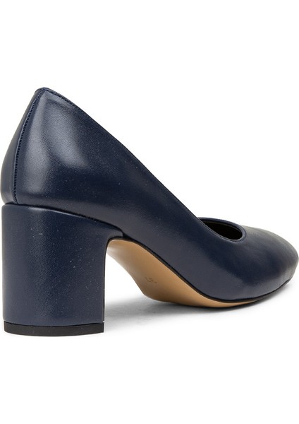 Kadın Lacivert Günlük Topuklu Ayakkabı - K7200ZLCVM01 fiyatları