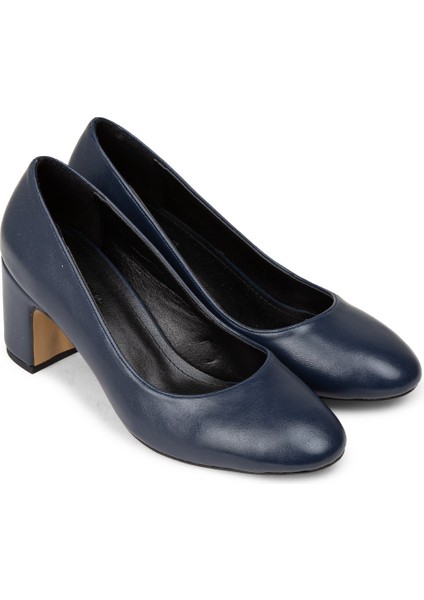 Kadın Lacivert Günlük Topuklu Ayakkabı - K7200ZLCVM01 modelleri