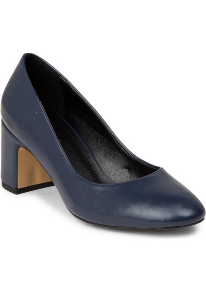 Kadın Lacivert Günlük Topuklu Ayakkabı - K7200ZLCVM01 indirimleri