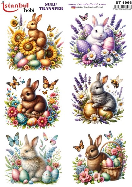 Sulu Transfer Kağıdı 25X35CM ST-1966