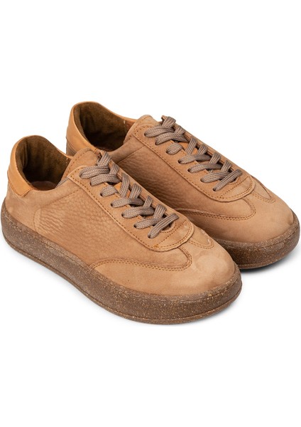 Kadın Hakiki Nubuk Taba Renk Sneaker Ayakkabı - SE620ZTBAC01 fırsatları