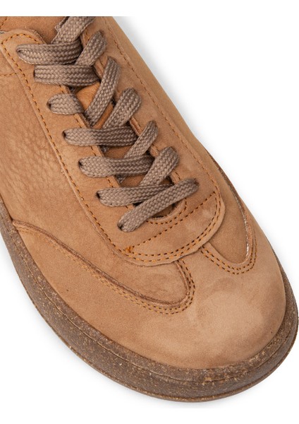 Kadın Hakiki Nubuk Taba Renk Sneaker Ayakkabı - SE620ZTBAC01 indirimleri