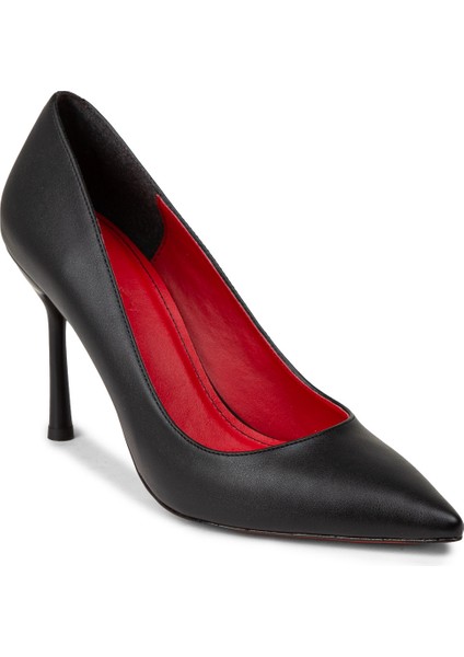 Kadın Siyah Stiletto Topuklu Ayakkabı - P4539ZSYHM05 indirimleri