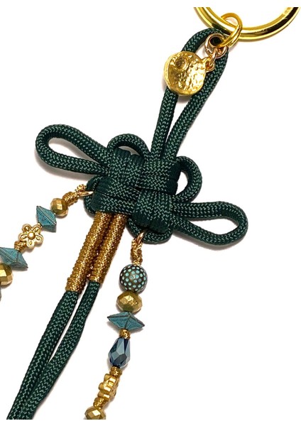 Paracord Şans Düğümü Çanta Aksesuarı Çanta Charmı modelleri