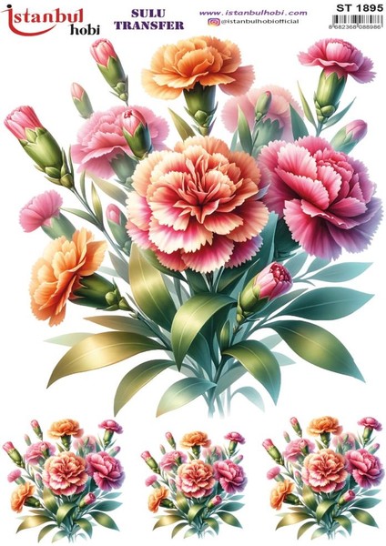 Sulu Transfer Kağıdı 25X35CM ST-1895