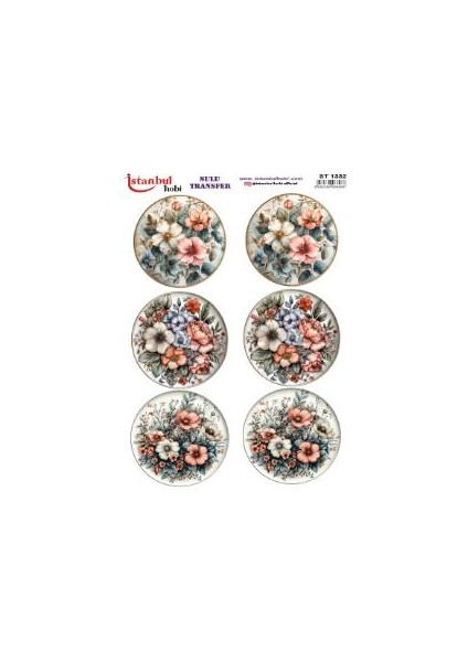 Sulu Transfer Kağıdı 25X35CM ST-1332