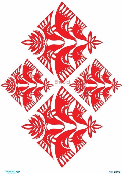 Diamond Pirinç Dekopaj Kağıdı - 2094