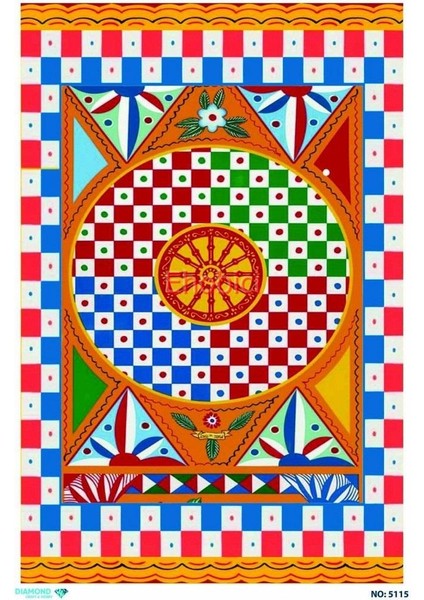 Diamond Pirinç Dekopaj Kağıdı - 5115