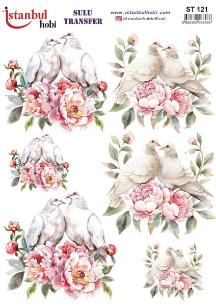 Sulu Transfer Kağıdı 25X35CM ST-121