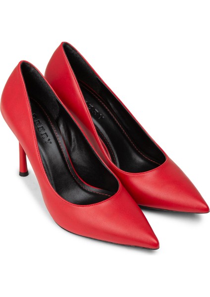 Kadın Kırmızı Stiletto Topuk Ayakkabı - P4539ZKRMM01 modelleri