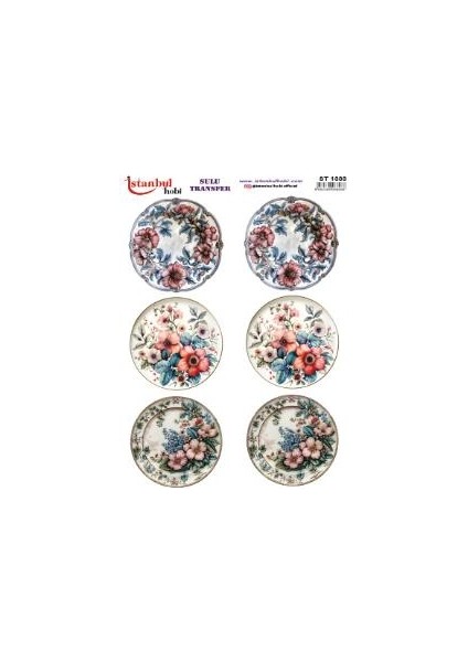 Sulu Transfer Kağıdı 25X35CM ST-1333