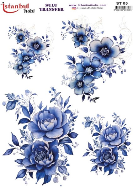 Sulu Transfer Kağıdı 25X35CM ST-005