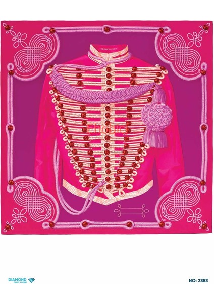 Diamond Pirinç Dekopaj Kağıdı - 2353