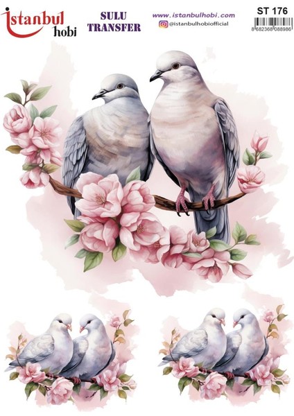 Sulu Transfer Kağıdı 25X35CM ST-176