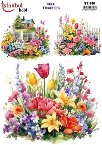 Sulu Transfer Kağıdı 25X35CM ST-990