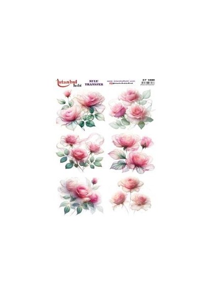 Sulu Transfer Kağıdı 25X35CM ST-1699