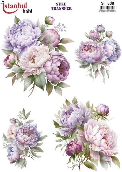 Sulu Transfer Kağıdı 25X35CM ST-838