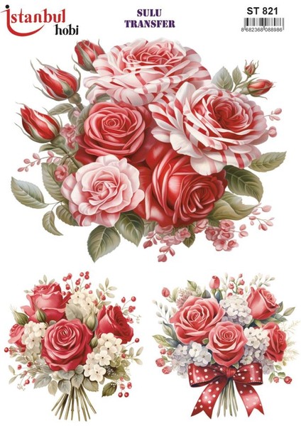 Sulu Transfer Kağıdı 25X35CM ST-821