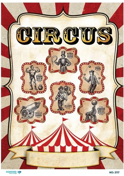 Diamond Pirinç Dekopaj Kağıdı - 2117