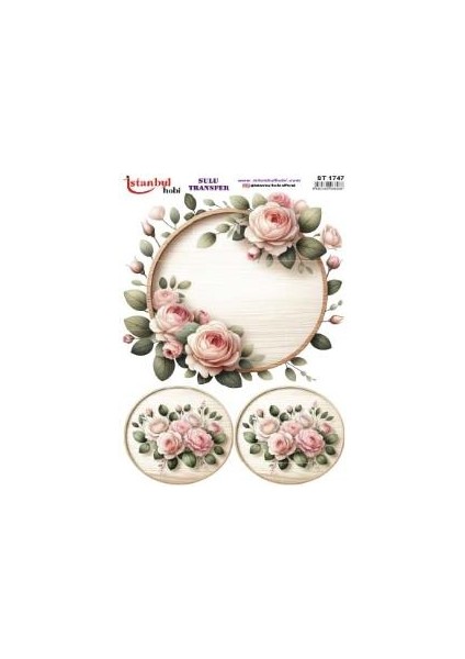 Sulu Transfer Kağıdı 25X35CM ST-1747