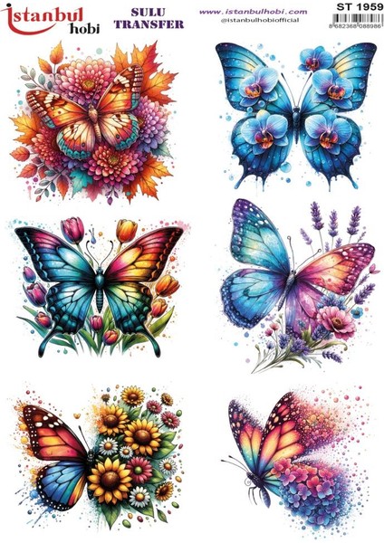 Sulu Transfer Kağıdı 25X35CM ST-1959