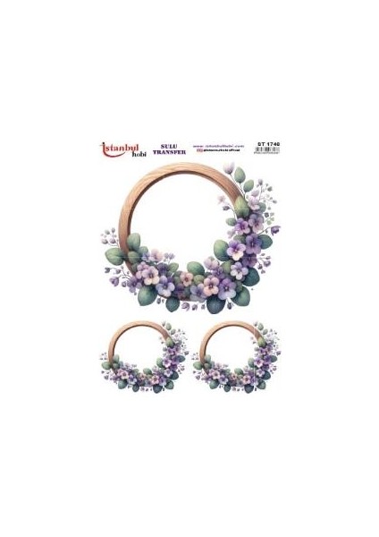 Sulu Transfer Kağıdı 25X35CM ST-1746