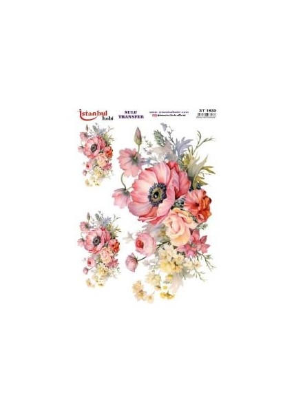 Sulu Transfer Kağıdı 25X35CM ST-1633