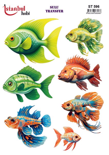 Sulu Transfer Kağıdı 25X35CM ST-596