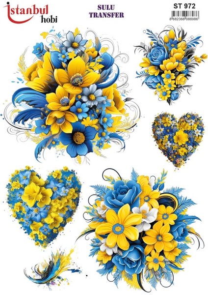 Sulu Transfer Kağıdı 25X35CM ST-972