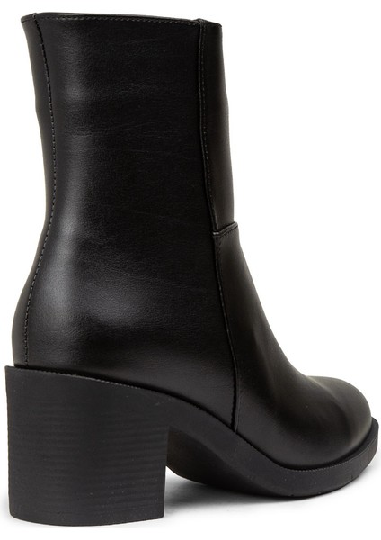 Kadın Fermuarlı Siyah Bot - K0761ZSYHC01 fiyatları