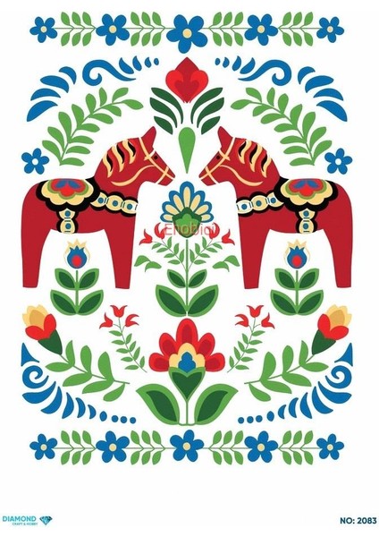 Diamond Pirinç Dekopaj Kağıdı - 2083