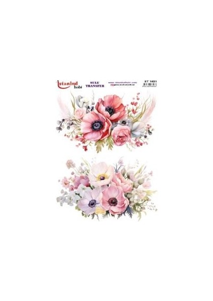 Sulu Transfer Kağıdı 25X35CM ST-1631