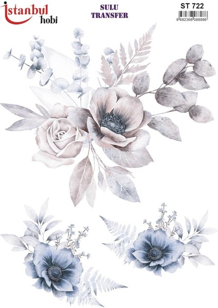 Sulu Transfer Kağıdı 25X35CM ST-722