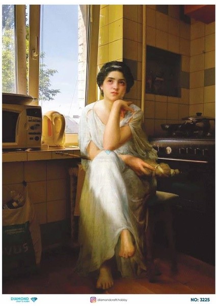 Diamond Pirinç Dekopaj Kağıdı - 3225