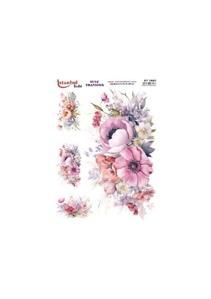 Sulu Transfer Kağıdı 25X35CM ST-1637