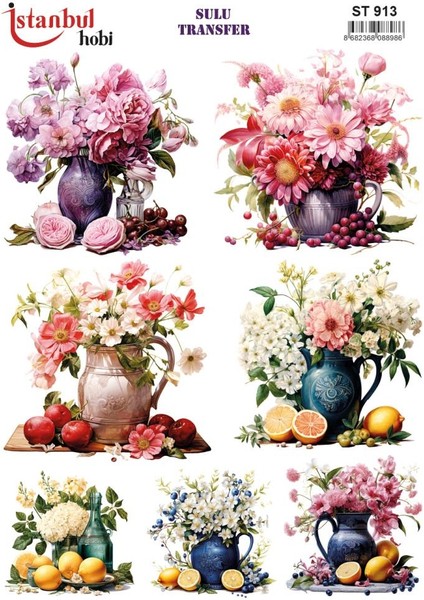 Sulu Transfer Kağıdı 25X35CM ST-913