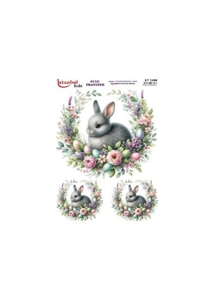 Sulu Transfer Kağıdı 25X35CM ST-1499