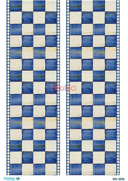 Diamond Pirinç Dekopaj Kağıdı - 2236
