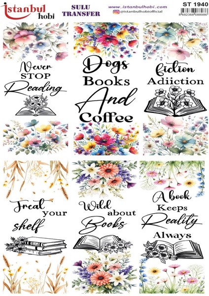 Sulu Transfer Kağıdı 25X35CM ST-1940