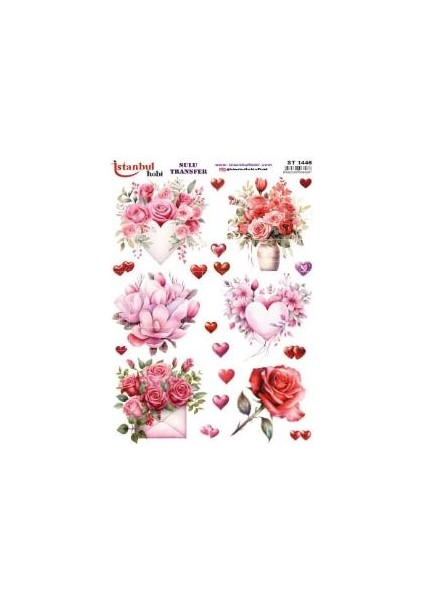 Sulu Transfer Kağıdı 25X35CM ST-1446