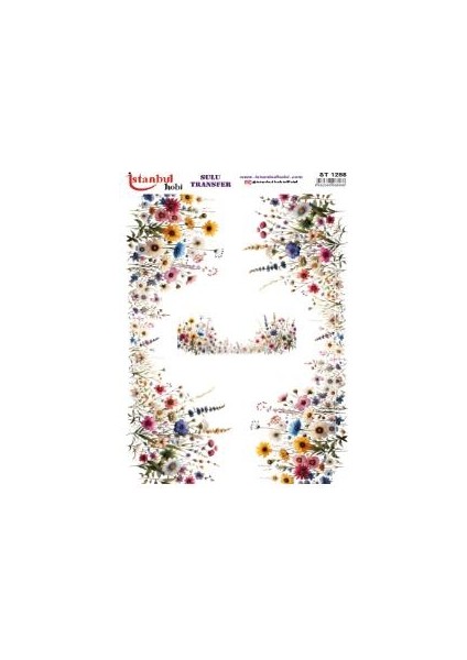 Sulu Transfer Kağıdı 25X35CM ST-1288