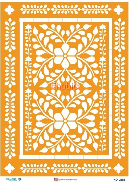 Diamond Pirinç Dekopaj Kağıdı - 2562