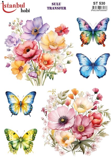 Sulu Transfer Kağıdı 25X35CM ST-530