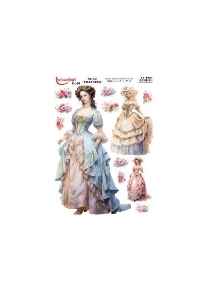 Sulu Transfer Kağıdı 25X35CM ST-1681