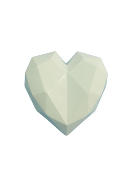 Kübik Kalp Figür 5x5,5cm