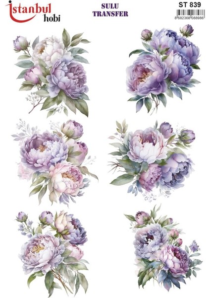 Sulu Transfer Kağıdı 25X35CM ST-839