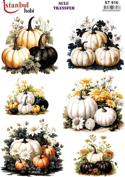 Sulu Transfer Kağıdı 25X35CM ST-916