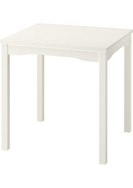 Mutfak Masası, Beyaz, 74X74 Cm, 2 Kişilik