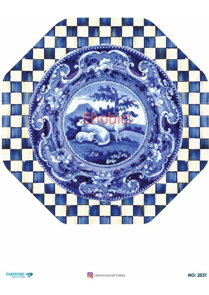 Diamond Pirinç Dekopaj Kağıdı - 2531