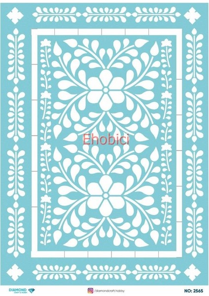 Diamond Pirinç Dekopaj Kağıdı - 2565